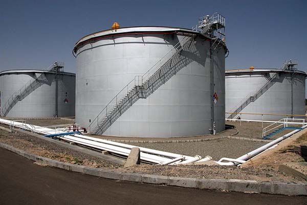 مخازن ذخیره سوخت استان قزوین